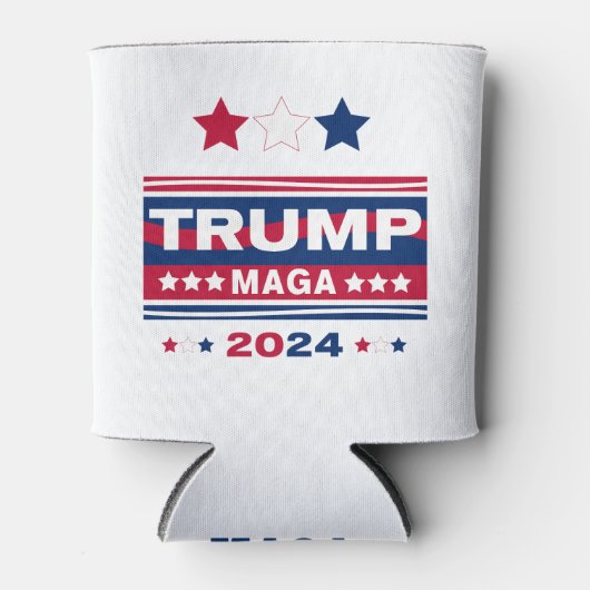 トランプ～MAGA～2024 缶クーラー (正面)