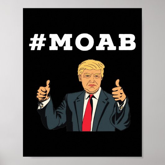 トランプ Moab 選挙 ポスター (正面)