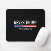 トランプ – #nevertrumpアンチトランプ マウスパッド (マウス)