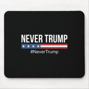 トランプ – #nevertrumpアンチトランプ マウスパッド