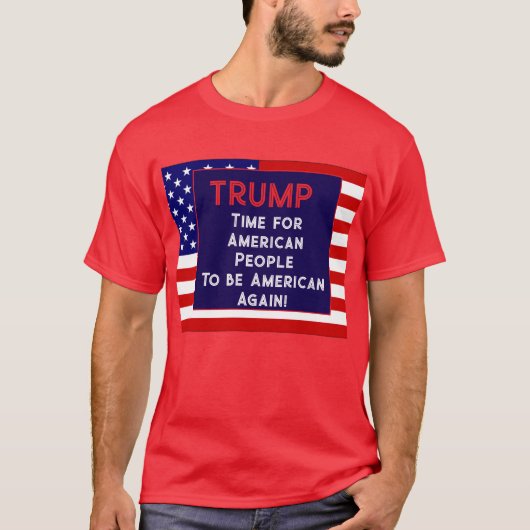 トランプ Tシャツ (正面)