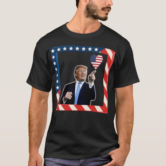トランプ Tシャツ (正面)