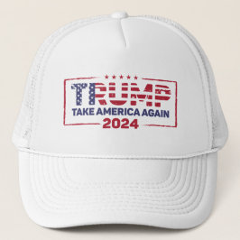トランプ – Take America Again 2024 キャップ