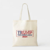 トランプ – Take America Again 2024 トートバッグ (裏面)