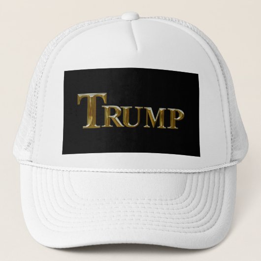 トランプ USA ゴールド キャップ (正面)