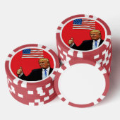 トランプ USA ポーカーチップ (積み重ね)