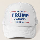 トランプ/ VANCE 2024 キャップ (正面)