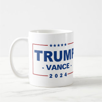 トランプ/ VANCE 2024 コーヒーマグカップ