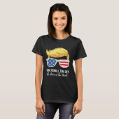 トランプ Vox Populi Vox Dei 国民の声 Tシャツ (正面フル)