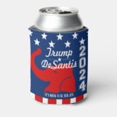 トランプDESANTIS 2024聖書上 缶クーラー (缶裏面)