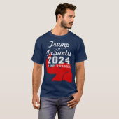 トランプDESANTIS 2024聖書上 Tシャツ (正面フル)