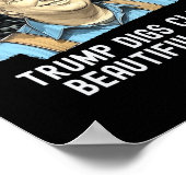 トランプDigsクリーン美しい炭鉱Ba ポスター (角)