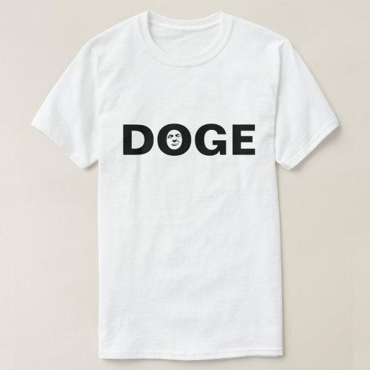 トランプDOGE政府効率局 Tシャツ (デザイン正面)