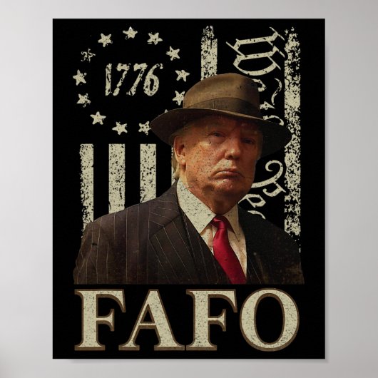 トランプFafo ポスター (正面)