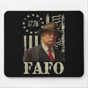 トランプFafo、レトロFafoトランプ米国国旗 マウスパッド