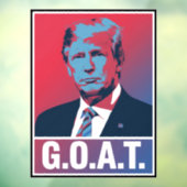 トランプGOAT選挙2024共和党ヴィンテージ ウィンドウサイン (シート3)