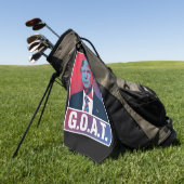 トランプGOAT選挙2024共和党ヴィンテージ ゴルフタオル (グリーン)