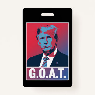 トランプGOAT選挙2024共和党ヴィンテージ バッジ