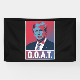 トランプGOAT選挙2024共和党ヴィンテージ 横断幕