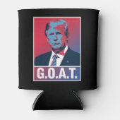 トランプGOAT選挙2024共和党ヴィンテージ 缶クーラー (正面)