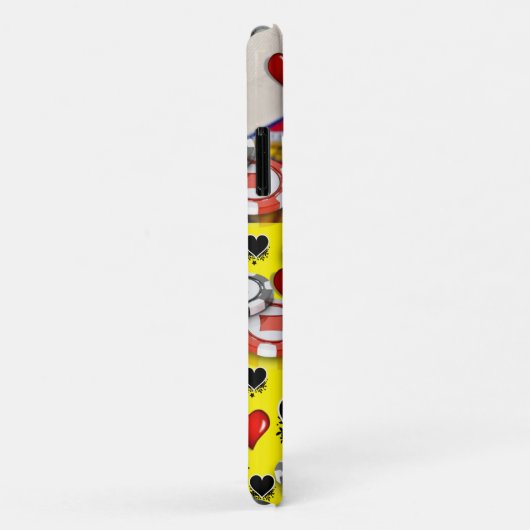 トランプIphoneケース Case-Mate iPhoneケース (裏面/右)