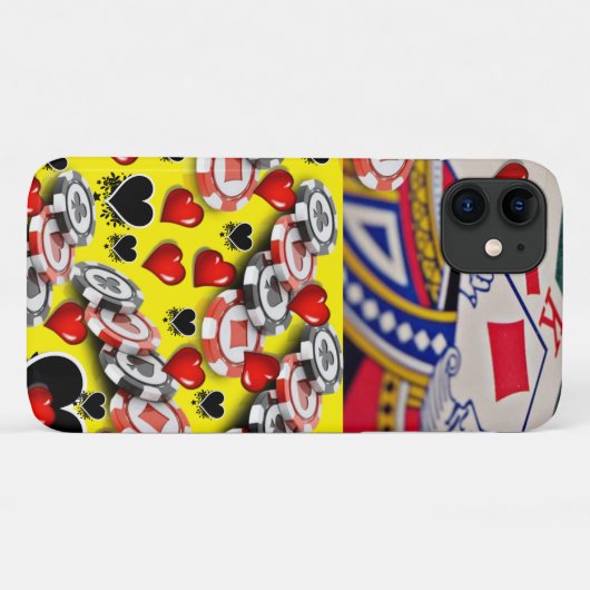 トランプIphoneケース Case-Mate iPhoneケース (裏面(横))