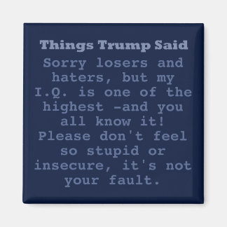 トランプIQ - 2インチ角磁石 マグネット