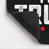 トランプLGBTQ選挙用レズビアン大統領のズ マウスパッド (コーナー)