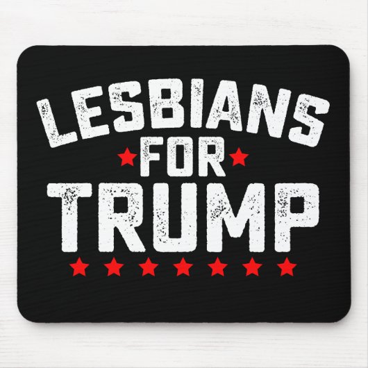 トランプLGBTQ選挙用レズビアン大統領のズ マウスパッド (正面)