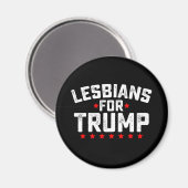 トランプLGBTQ選挙用レズビアン大統領のズ マグネット (正面/裏面)