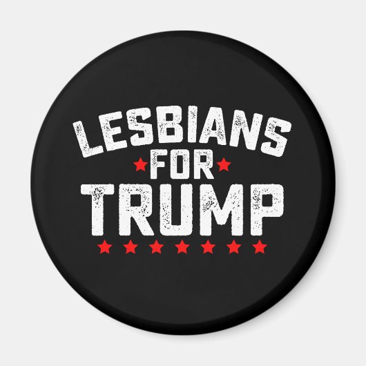 トランプLGBTQ選挙用レズビアン大統領のズ マグネット (正面)