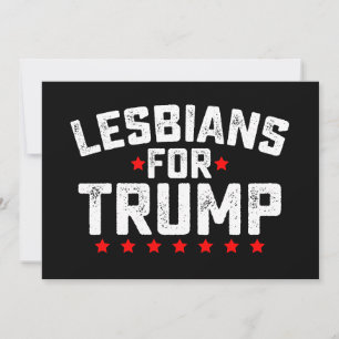 トランプLGBTQ選挙用レズビアン大統領のズ 招待状