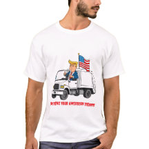 トランプMAGAごみトラック