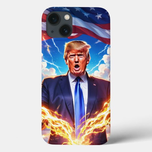 トランプMAGA 2024アメリカ救iPhone / iPadケース Case-Mate iPhoneケース (裏面)