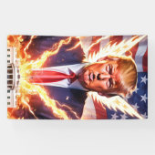トランプMAGA 2024アメリ救カ 横断幕 (横)