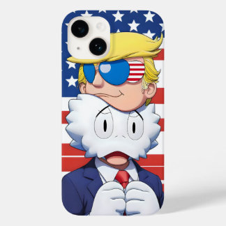 トランプMAGA 2024カウポップ・アートのズ・アートiPhone / iPadケース Case-Mate iPhone 14ケース