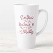 トランプMAGA 24の速さ、スワイプの愛トランプ カフェラテマグ (右)