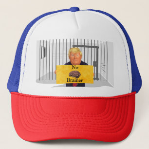 トランプNo Brainer Trucker Hat キャップ