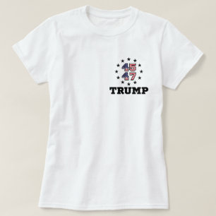 トランプQRコード、45/47トランプYMCAダンスQRコード Tシャツ