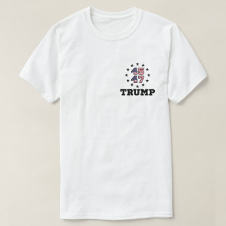 トランプQRコード、45/47トランプYMCAダンスQRコード Tシャツ