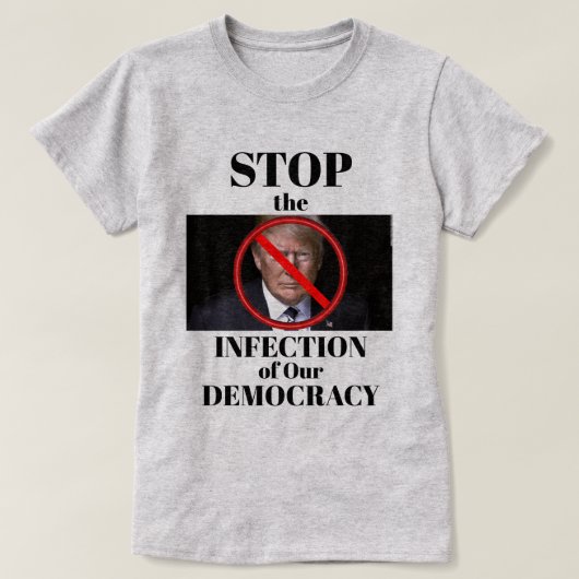 トランプTシャツなし Tシャツ (デザイン正面)