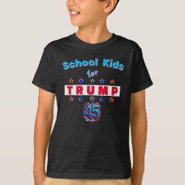 トランプTシャツのスクールキッズ3 Tシャツ