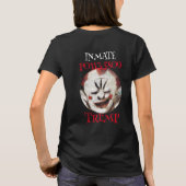 トランプTシャツ共和党員サテュロスの夜 寄付 Tシャツ (裏面)