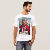 トランプTシャツ王になりたい Tシャツ (正面フル)