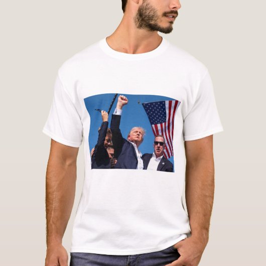 トランプTシャツ – Political Statementアパはっきりしたレル Tシャツ (正面)