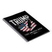 トランプTake America 2024年選挙ヴィンテージ ノートブック (右側)