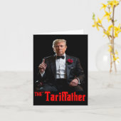 トランプTariffather Tariffinator解放の日タリ カード (黄色い花)