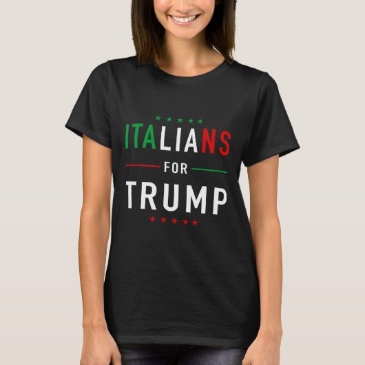 トランプTee ProトランプItalianoサポーター用 Tシャツ (正面)
