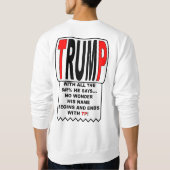 トランプTP! スウェットシャツ (裏面)