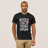 トランプUSAの子供たち2024年選挙 Tシャツ (正面フル)